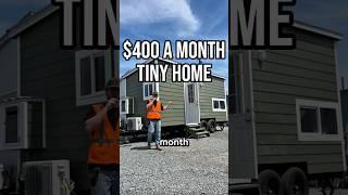 $400 a month tiny home