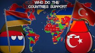 WHO DO THE COUNTRIES SUPPORT? Armenia or Türkiye?  Alternative Mapping P47