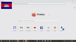 How to change Home Button URL in Firefox - Technology In Cambodia TV