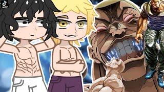 Kengan ashura react to Baki ll gelokage ll part 1/?!! ll gacha reaction ll subscribe llkengan ashura