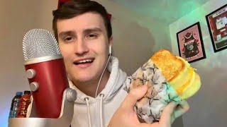 ASMR Eating YUMMY Fast Food Breakfast  (Carl’s Jr Mukbang)