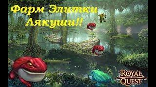 Royal Quest! Фарм Элитки ЛЯКУШИ!!!))