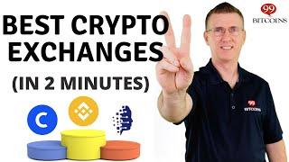 Best Cryptocurrency Exchanges of 2024 (in 2 minutes)