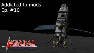 KSP S01E010 - Орбитальная станция и прибытие на Мохо (русский летсплей)