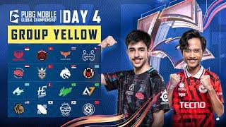 [EN] 2024 PMGC League | Group Yellow Day 4 | PUBG MOBILE Global Championship