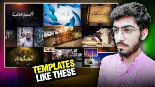 After Effect Template Editing Tutorial Urdu/ Hindi