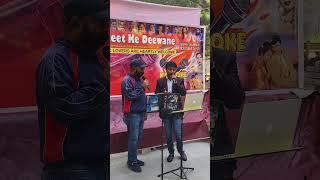 Tere chehre se nazar..by Sunil and Goldy Chadha@Singers club# #followformore#indiansinger