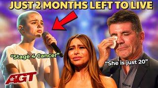 Cancer Fighter Alisa Glass Stuns Simon Cowell with Her Emotional AGT Song