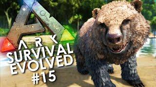 ARK: Survival Evolved - Episode 15 | TAMING a DIRE BEAR!