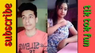 Tik tok fun girl bra showing awesome creativity