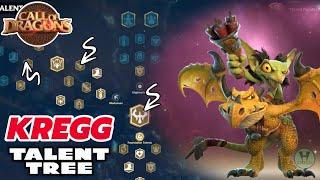 Call of dragons - KREGG talent tree GUIDE | Tips and tricks