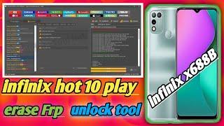 infinix hot 10 play erase frp unlock tool ll infinix x688B Frp unlock 2024 ll unlock tool ll