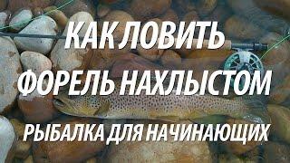 НАХЛЫСТОВАЯ СНАСТЬ ДЛЯ НАЧИНАЮЩИХ. РЫБАЛКА НА РЫБУ ФОРЕЛЬ НАХЛЫСТОМ