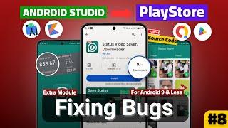 8. Fixing Statuses Bug - Making WhatsApp Status Saver App in Android Studio Using Kotlin | Dev Atrii