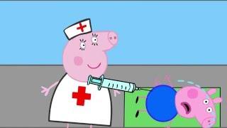 Peppa Pig Doctor   George Pig  Crying