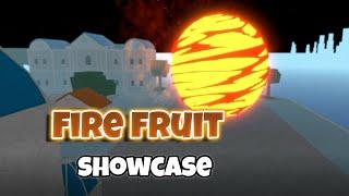 Revamp Fire Fruit Showcase | King Legacy