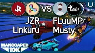 Manscaped 10K | ep.1 | JZR & Linkuru vs FLuuMP & Musty | Rocket League 2v2 Tournament