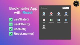 Build a Bookmarks app with React | Chrome extension with React part 6/6