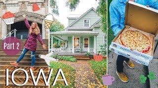 Iowa Travel Vlog **back to my hometown!**