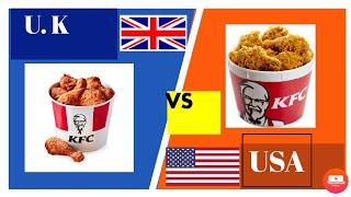 #KFC #FoodWars UK VS USA