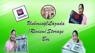 Unboxing | Lazada | Review | Storage Box