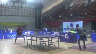 Basit Abdulai vs Augustine Emmanuel | Men’s Team Semi-Final | Lagos state Table Tennis league 2022 |