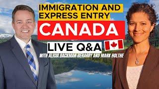 Canada Immigration LIVE Q&A with Alicia and Mark