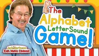 The Alphabet Letter Sound Game! | Jack Hartmann