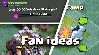 Fan Ideas #2 Clash of clans Concept!