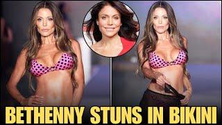 Bethenny Frankel’s Jaw-Dropping Runway Moment in a Teeny Tiny Bikini