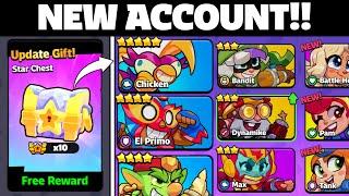 10 STAR CHESTS IN *NEW ACCOUNT* | SQUAD BUSTERS