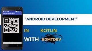 Kotlin Android Tutorial   Barcode QR Code Reader with Firebase ML