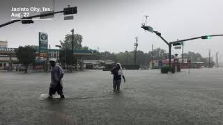 Hurricane Harvey causes severe flooding in Texas