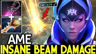 AME [Luna] Insane Lucent Beam Damage with Rapier Build Dota 2