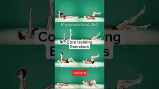 Core Training And Strengthening Exercises #workout #coreworkout #exercise #gym #fitness #shorts