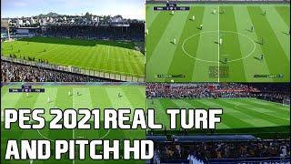 PES 2021 NEW TURF PITCH HD COMPATIBLE WITH ALL PATCH