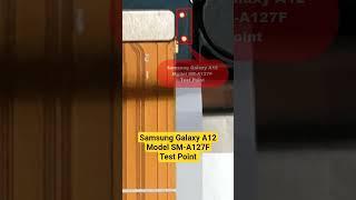 Samsung A12 Test Point Samsung SM-A127F Test Point Samsung Galaxy A12 Test Point #samsungsg