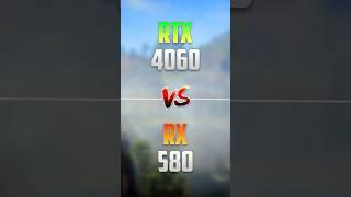 RX 580 vs RTX 4060