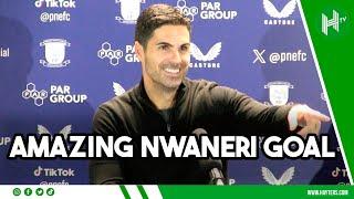 Nwaneri goal? He does that EVERYDAY! | Mikel Arteta | Preston 0-3 Arsenal