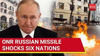 Putin Shakes 6 Nations With 1 Ballistic Missile; Russian Strike On Kyiv Wrecks Embassies | Watch