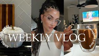 WEEKLY VLOG: closing chapters + I’m struggling with breastfeeding + home decor finds + deep clean