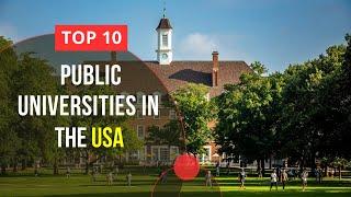 Top 10 Public Universities in USA | Study in USA