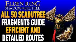 The MOST EFFICIENT Scadutree Fragment Guide | Elden Ring Shadow of the Erdtree | All 50 Walkthrough