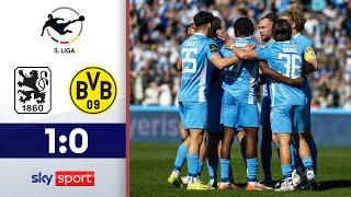 Big Points im so engen Abstiegskampf! | TSV 1860 München - Borussia Dortmund II | Highlights 3. Liga