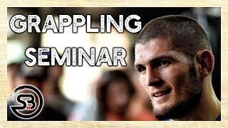 Khabib Grappling Training with English Subtitles