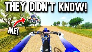 I WENT UNDERCOVER AS A NOOB IN MX BIKES!