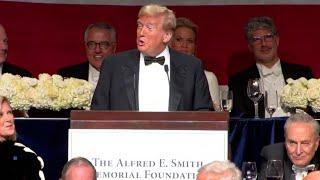 Donald Trump full speech at Al Smith Dinner in New York City (Oct. 17, 2024)