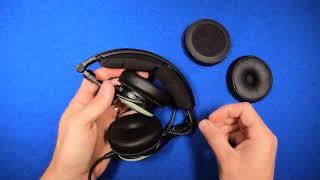 How to replace the ear cushions on the David Clark Pro-X2 Headset