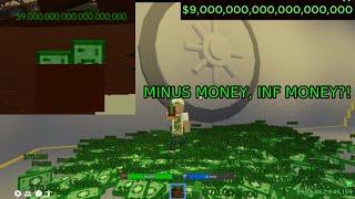 How to get inf/minus money!! (untitled hood a lot of money!)