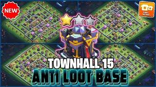 TOP10 BEST TH15 FARM BASE  WITH LINK || TH15 FARM BASE ANTI LOOT || TH15 BASE AFTER UPDATE 2024